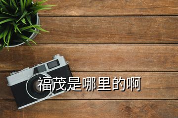 福茂是哪里的啊