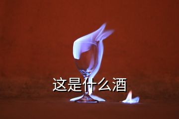 這是什么酒