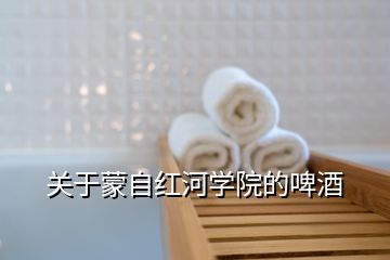 關(guān)于蒙自紅河學(xué)院的啤酒