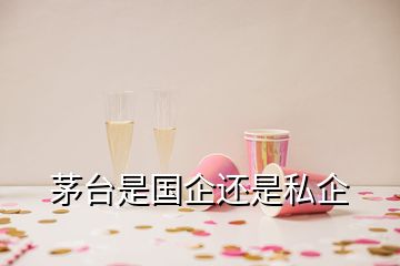 茅臺(tái)是國企還是私企