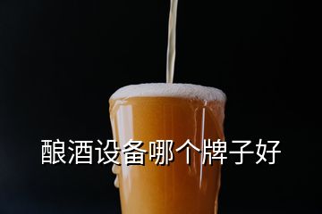 釀酒設(shè)備哪個(gè)牌子好