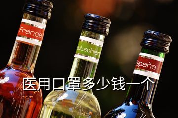 醫(yī)用口罩多少錢一個(gè)