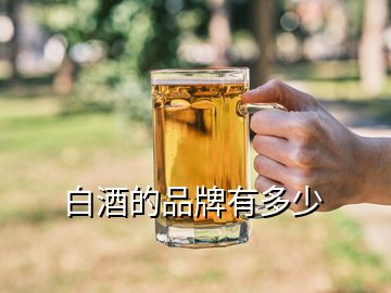 白酒的品牌有多少