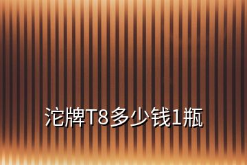 沱牌T8多少錢1瓶