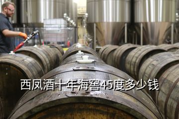 西鳳酒十年海窖45度多少錢