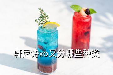 軒尼詩(shī)xo又分哪些種類(lèi)