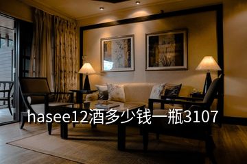 hasee12酒多少錢一瓶3107