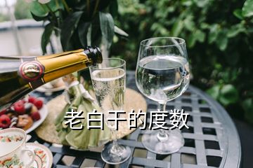 老白干的度數(shù)