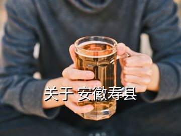 關(guān)于 安徽壽縣