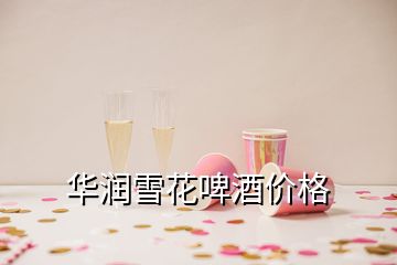 華潤雪花啤酒價格