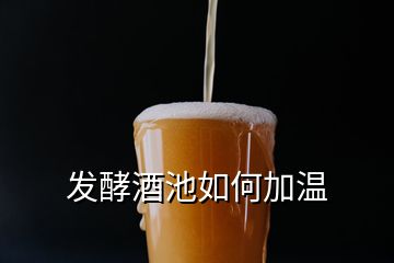 發(fā)酵酒池如何加溫