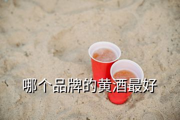 哪個品牌的黃酒最好