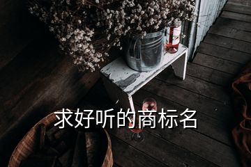 求好聽的商標名