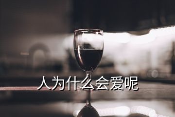 人為什么會愛呢