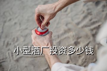 小型酒廠投資多少錢