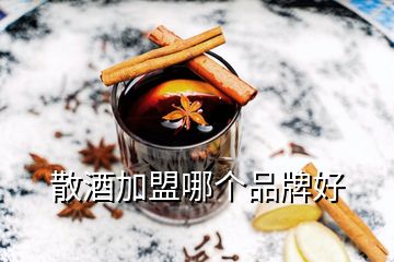 散酒加盟哪個品牌好