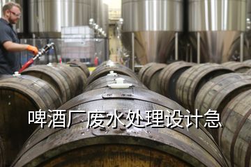 啤酒廠廢水處理設計急