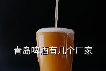 青島啤酒有幾個廠家