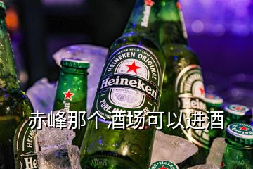 赤峰那個酒場可以進酒