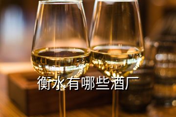 衡水有哪些酒廠