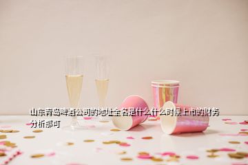 山東青島啤酒公司的地址全名是什么什么時候上市的財務分析那可