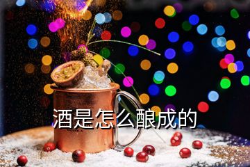 酒是怎么釀成的