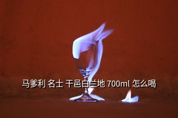 馬爹利 名士 干邑白蘭地 700ml 怎么喝