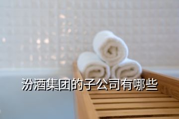 汾酒集團(tuán)的子公司有哪些