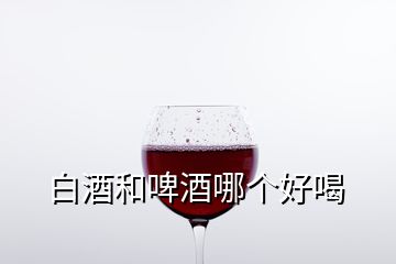 白酒和啤酒哪個好喝