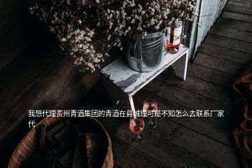 我想代理貴州青酒集團(tuán)的青酒在縣城理可是不知怎么去聯(lián)系廠家代