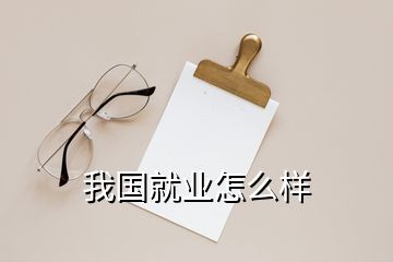 我國(guó)就業(yè)怎么樣