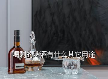 喝剩的啤酒有什么其它用途