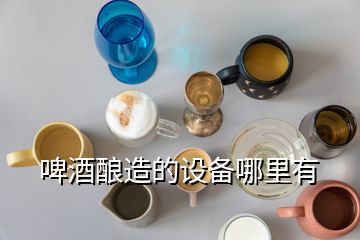 啤酒釀造的設(shè)備哪里有