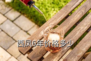 西鳳6年價格多少