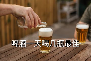 啤酒一天喝幾瓶最佳