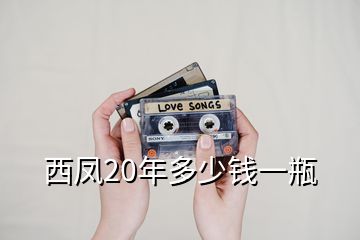 西鳳20年多少錢一瓶