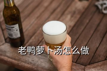 老鴨蘿卜湯怎么做