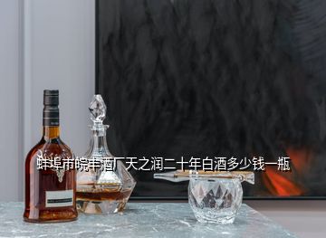 蚌埠市皖豐酒廠天之潤(rùn)二十年白酒多少錢一瓶