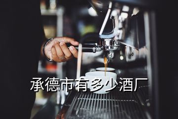 承德市有多少酒廠