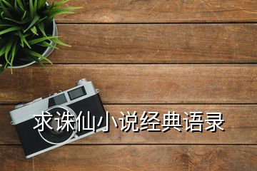 求誅仙小說經(jīng)典語錄