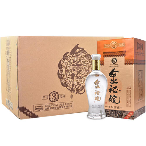 40.8度金裕皖酒價(jià)格表