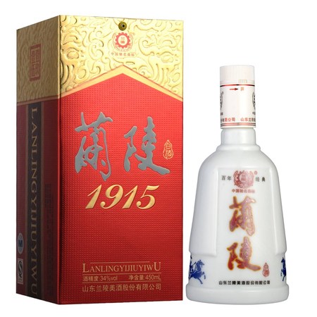 蘭陵1948酒價格34度淡雅(蘭陵1948酒多少錢一箱)