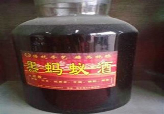 黑螞蟻配什么中藥泡酒,黑螞蟻泡酒有什么功效